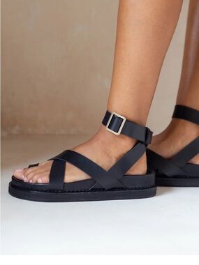 Liberte Leather Gladiator Sandals